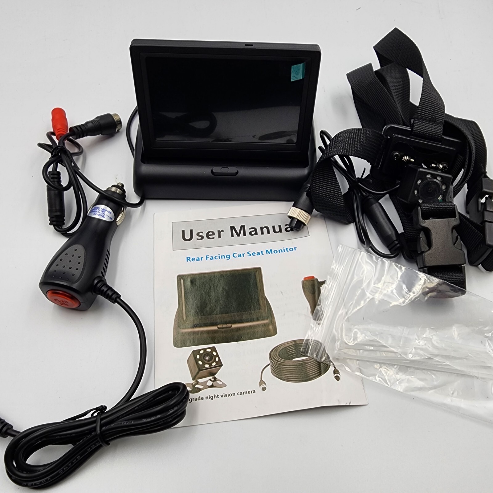 Itomoro Digital Tiny Traveler Baby Car Monitor Rear Seat Camera