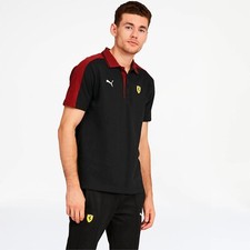 Puma Mens SF FERRARI MIX POLO Black, Small