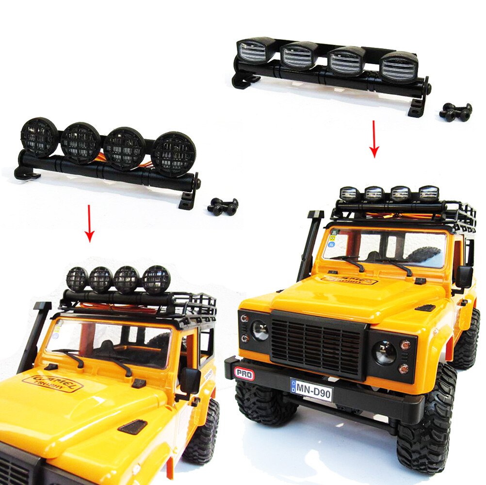 RC Car LED Roof Lamp Spotlights Searchlight For MN 1/10 1/12 D90 D91 D99S C