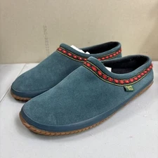Daniel Green Slippers Womens 11M Green Sued Loafer Leasure Outdoors/indoors
