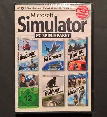 Microsoft Simulator (PC DVD-ROM)  PC SPIELE PAKET