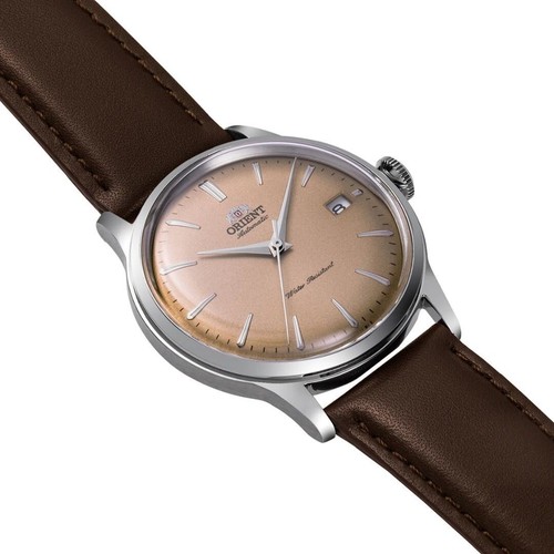 Orient Bambino Copper Dial Leather Strap Automatic Men’s Watch RA-AC0M15Y - Picture 2 of 3