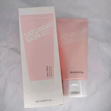 Saturday Skin Rise + Shine Gentle Face Cleanser - Full Sz 4.05 oz New