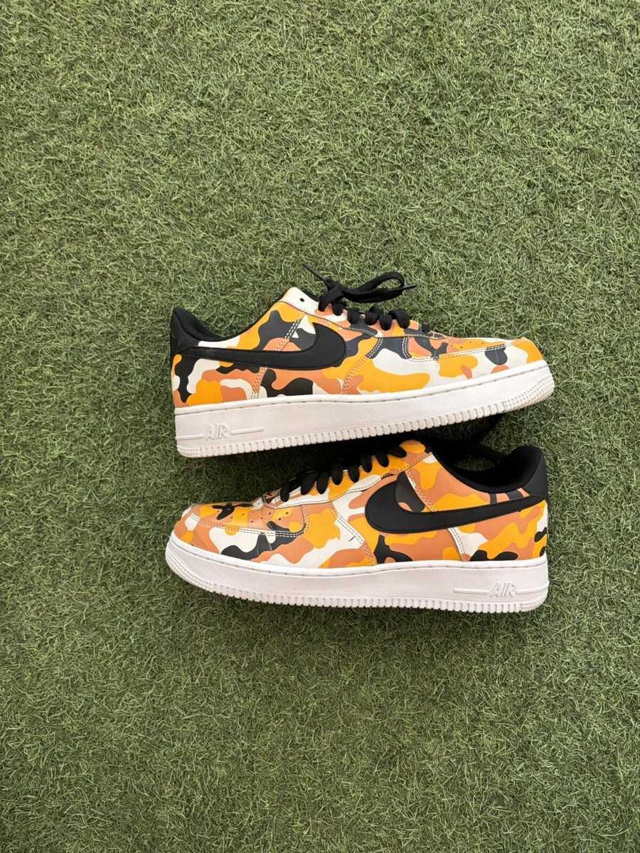 Size Nike Air Force '07 LV8 Orange Camo
