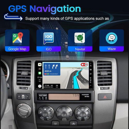 CarPlay GPS For Toyota Landcruiser Prado Hilux Stereo Radio Android 14 6GB+128GB - Bild 6 von 17