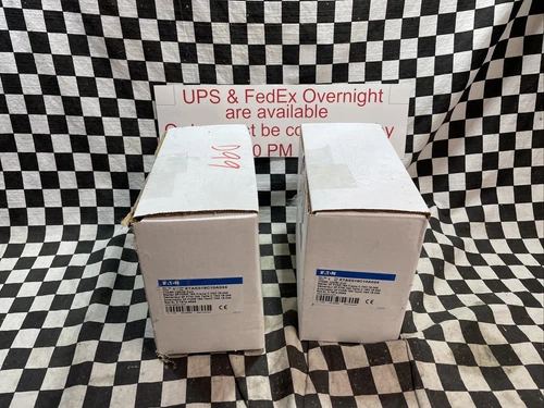 EATON Motor Starter DIL M17-10 XTCE018C10, ZB32-24 XT0B024CC1, LOT OF 2 Boxes=4 