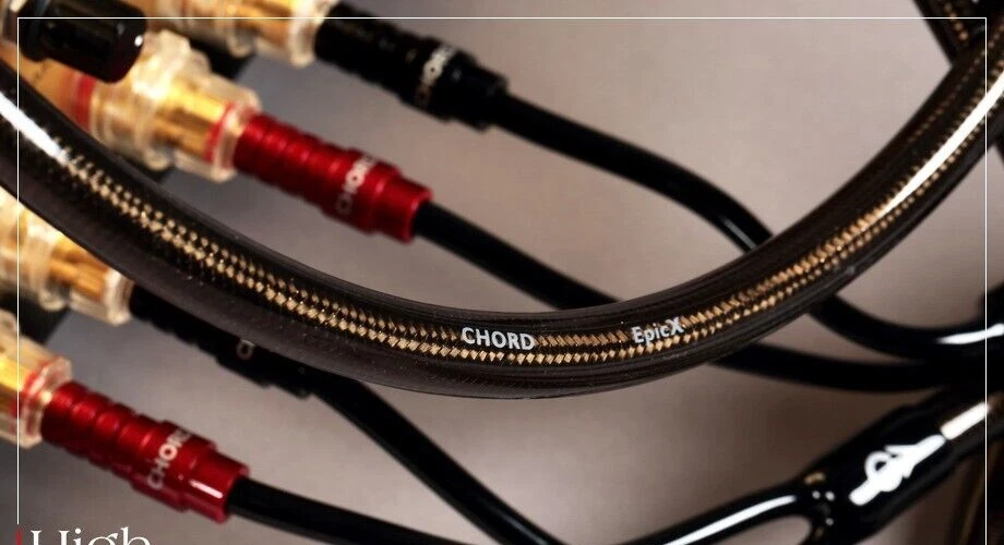 Chord Epic X  Audio Speaker Cable A Pair Terminated Chord Ohmic Plugs - Image 2 of 4