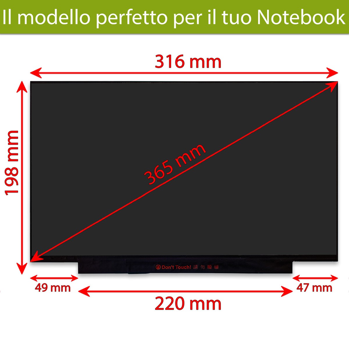 Lenovo IdeaPad Slim 1-14AST-05 (81VS) Original TN Display - Foto 10