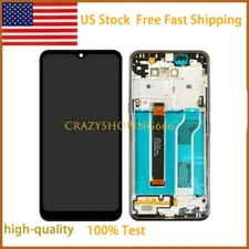 Replace For LG K51 K500MM K500UM K500QM K500QM5 LCD Touch Screen Digitizer Frame