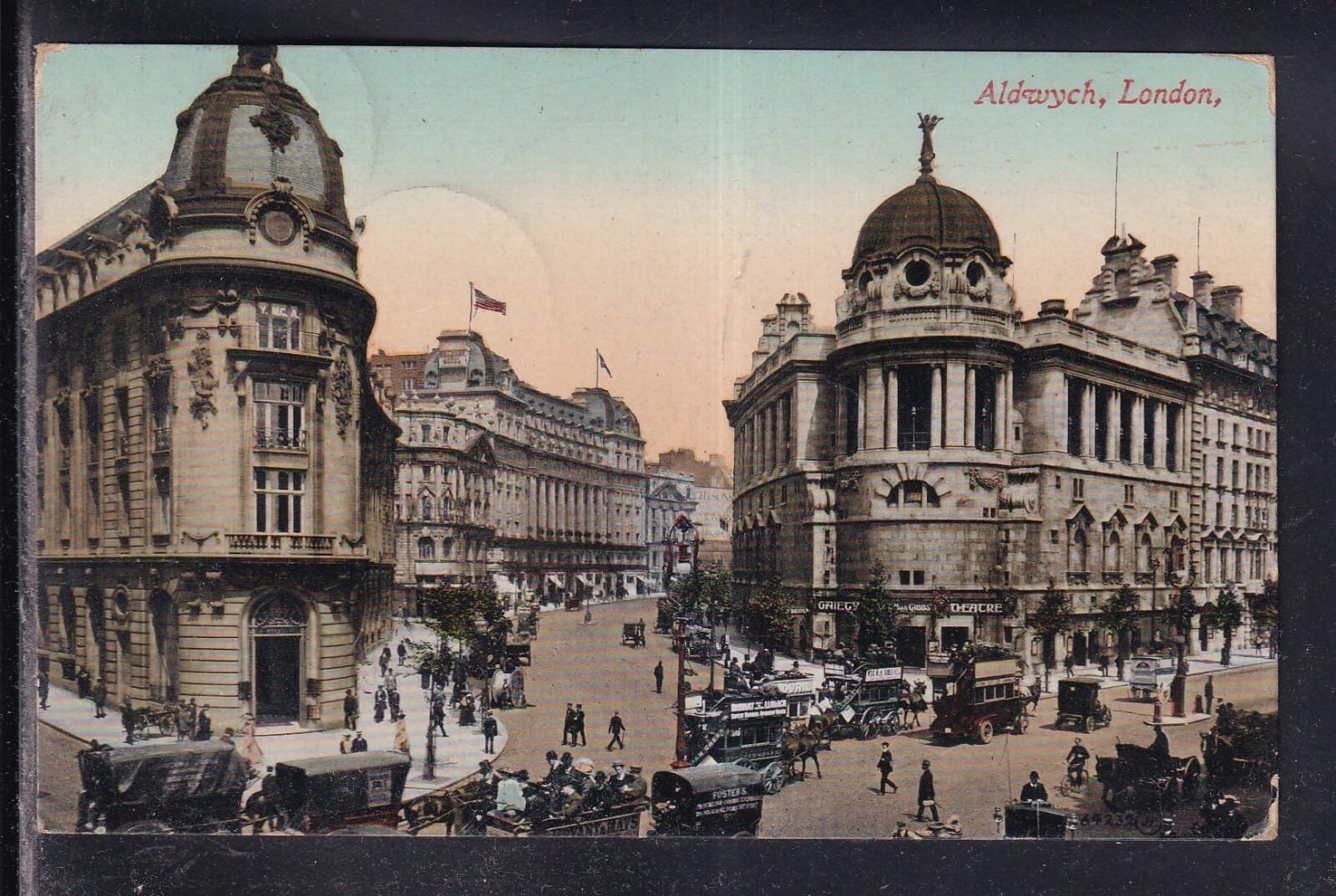 Cartolina Inghilterra Aldwych London XM153