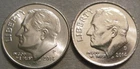 SELLING AS SHOWN - 2014 P & 2014 D UNCIRCULATED ROOSEVELT DIMES * 2 DIMES ** 557