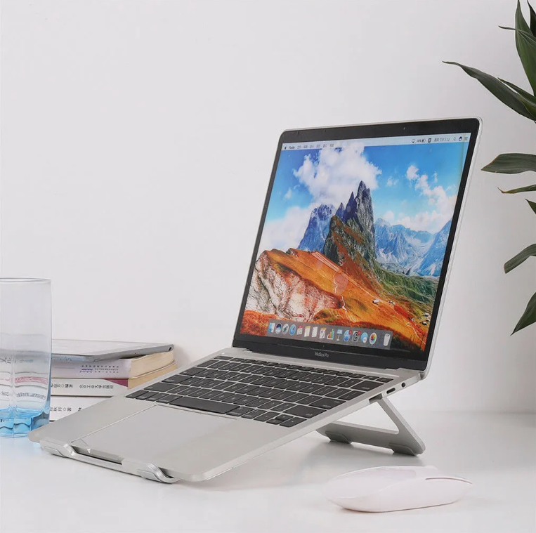 Adjustable Ergonomic Laptop Stand Portable Folding Notebook Riser Support-image