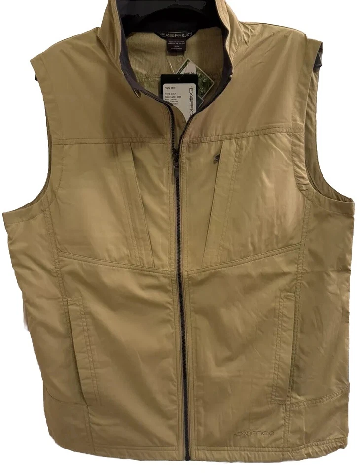 ExOfficio FlyQ Vest Men Multi-pockets Full Zip Outdoors MSRP $120 Sz L/M/S - Image 2 of 4