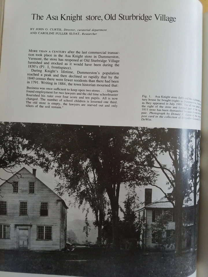 The Magazine ANTIQUES APR 1975 Sturbridge Asa Knight DAR Sampler Conn textile - Image 4 of 4