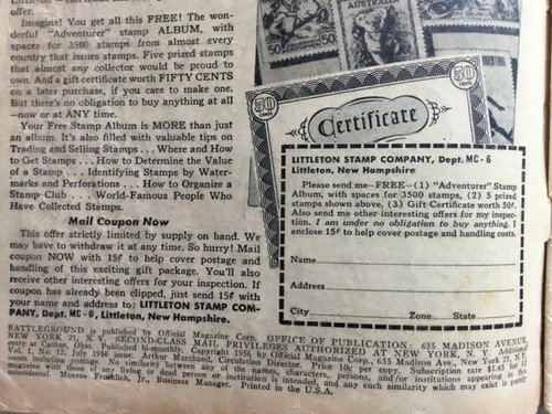 BATTLE GROUND #12 Comic Atlas Marvel (July 1956) Joe Maneely Cover Gene Colan  - Bild 7 von 12