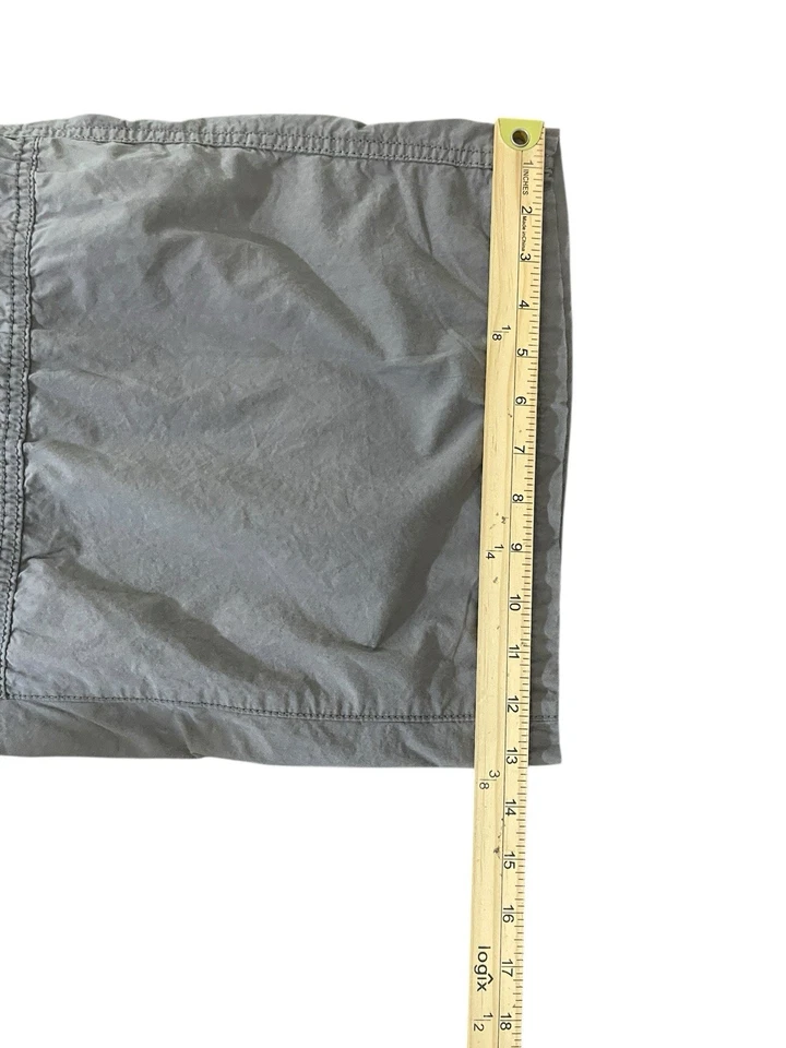 Wild Fable женщин высоты широкая нога расслабленный грузовой брюки мешковатые серый размер XXL - Изображение 4 из 4