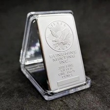1 oz Sunshine Minting Silver Bar – .999 Fine Sealed Bullion – Troy Ounce*** 10.29 per troy oz