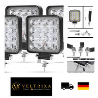 LED Arbeitsscheinwerfer 4X48W Quadrat 12V 24