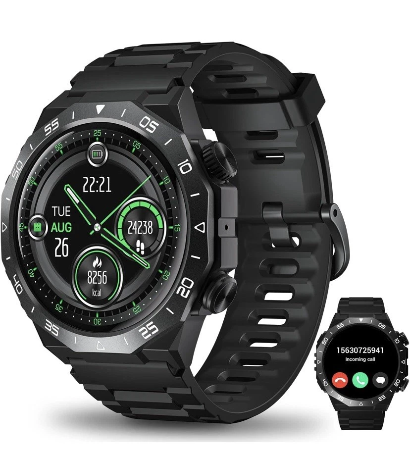 Smart Watch for Men Women(Answer Make Call),New Fitness Tracker 1.39" HD Watch