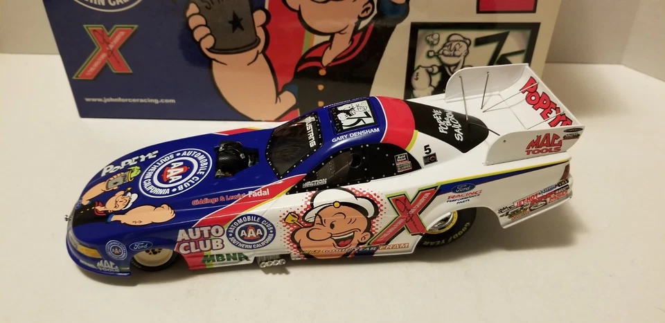  Gary Densham 2004 "POPEYE" John Force Racing 1/24 By Action Racing Collectibles - Image 2 of 4