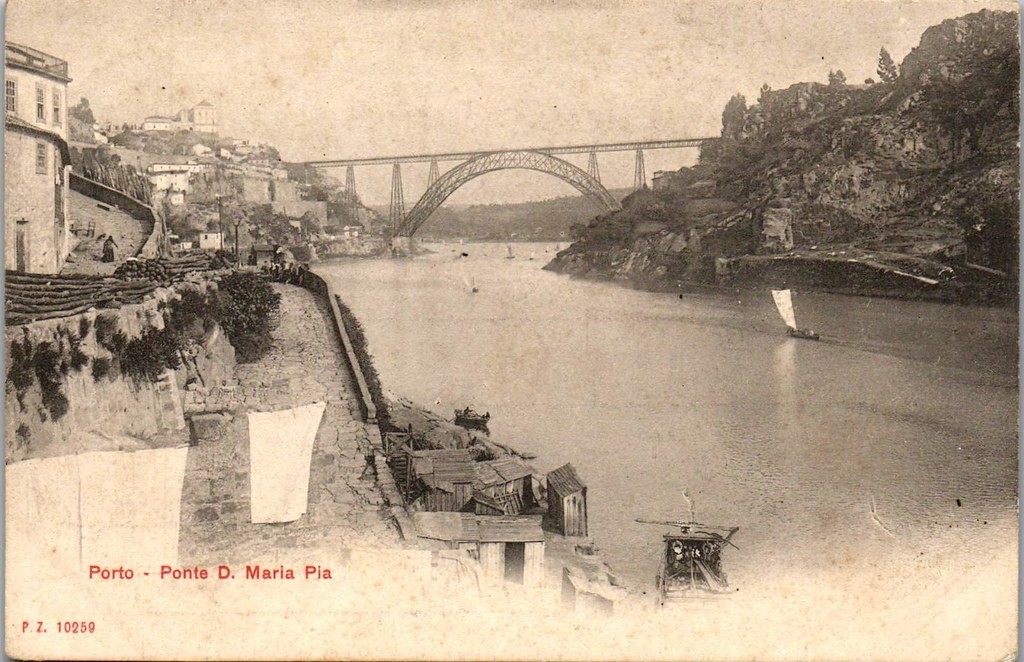 PORTUGAL - PORTO - Ponte da maria pia