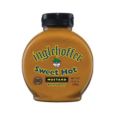 Inglehoffer Sweet Hot Mustard With Spices Organic Honey 10.25oz (2 Pack)