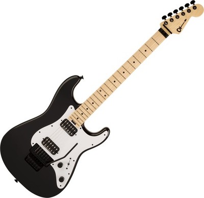 Charvel Pro-Mod So-Cal Style 1 HH FR M Schwarz Gloss E-Gitarre Ahorn Erle Guitar