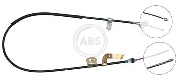 A.B.S. Bremsseil Seilzug Feststellbremse K19907 FüR Peugeot CitroËN Toyota 107-image