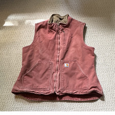 Carhartt Sandstone Women s XL Pink Lined Zip ...