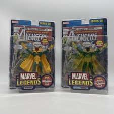 Marvel Legends Series 7 VISION Action Figure w/Comic Avengers Toybiz! Bundle!