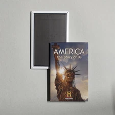 America The Story of Us Mini TV Show Poster Fridge Locker Magnet