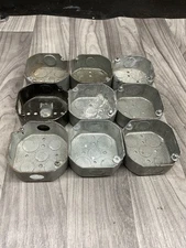 STEEL CITY OCTAGON BOX *Lot of 9” #4010B95PR3SI