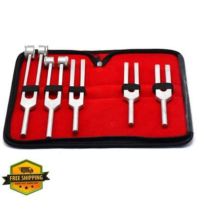 AAPROTOOLS 5 Tuning Forks Set Chiropractic Diagnostic
