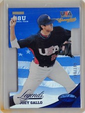 2013 Panini USA Champions #21 Joey Gallo Legends Certified Die Cuts  #/199