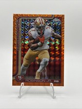 2025 Topps Chrome Football BRIAN ROBINSON JR. Orange Geometric /25 #296