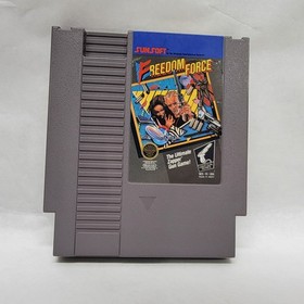 Freedom Force - Nintendo NES - Complete w/ Game, Manual, Styrofoam & Box