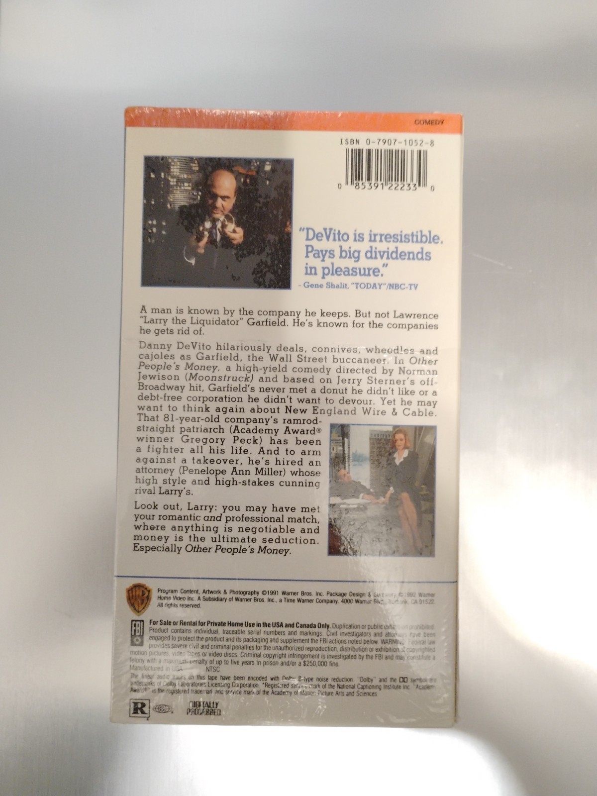 Other People's Money (1992, Video, VHS Format)