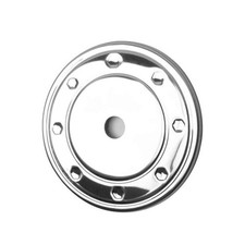 OMAC Tankdeckel Blenden Peugeot 206 206+ Edelstahl Chrom