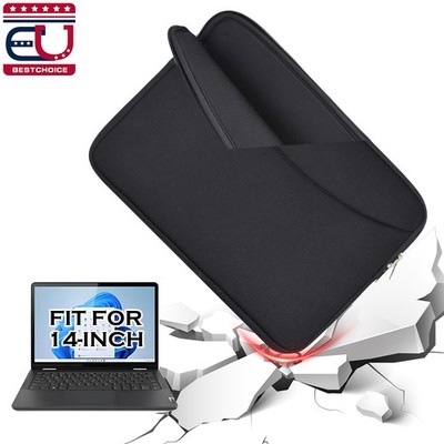 14-inch Slim Laptop Sleeve Shockproof Protective Carrying Computer Bag Briefcase