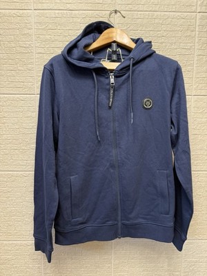 Plein Sport Men's Navy & White Logo Printed Graphic Tracksuit L  600 Authentic