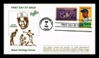 US COVER JACKIE ROBINSON BASEBALL BLACK HERITAGE FDC SCOTT 2016 COMBO