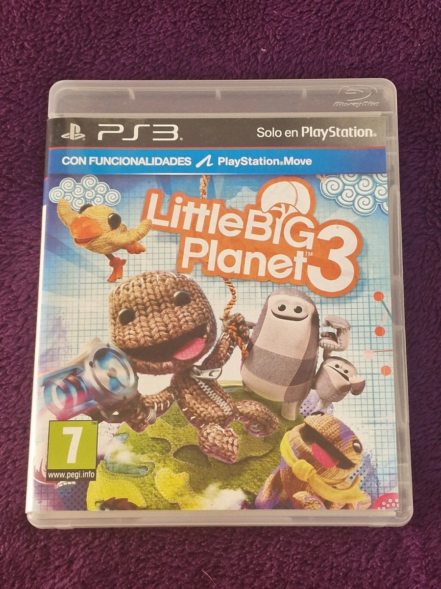 LITTLE BIG PLANET 3 Pal Esp Muy Buen estado PlayStation Ps3
