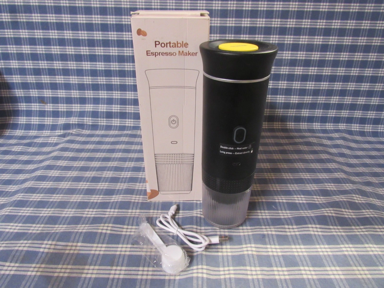 Meseto 3-in-1 Portable Espresso Maker Rechargeable FAST FREE SHIPPING.