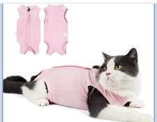 Coppthinktu Cat Recovery Suit for Abdominal Wounds Cats After Surgery Female 123