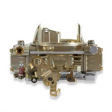 Holley Carb 0-9776 Tunnel Ram Carb 450cfm 4bbl Mech Sec No Choke Gold Dichro