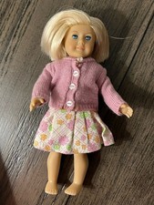 Mini Kit Kittrege In Meet Outfit American Girl Doll With Box And Charm