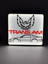 Pontiac Trans Am - Light Up Led Sign