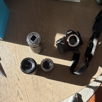 Sony Camera and Lens Accessory Bundle, Black, Plastic