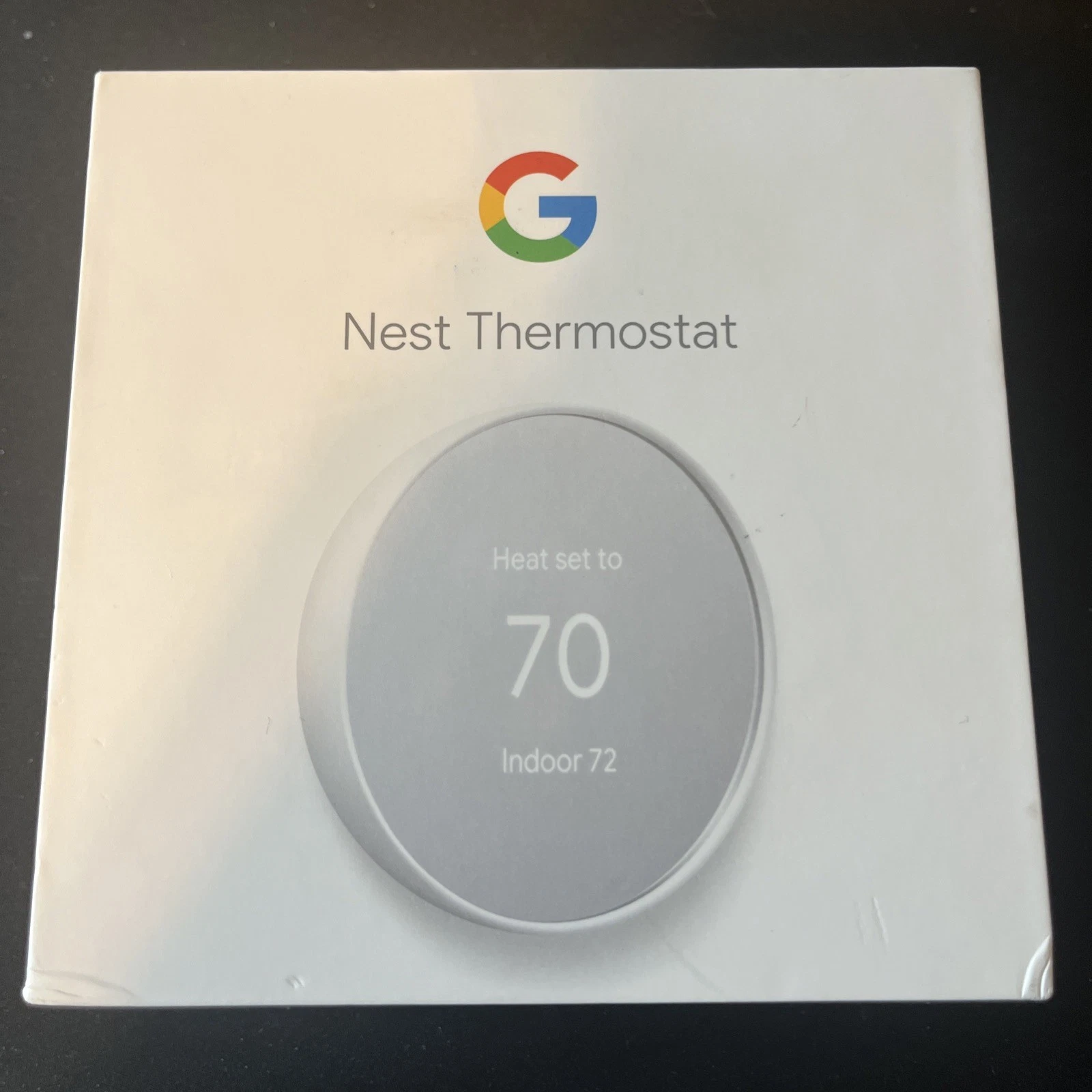 Google Nest Smart Thermostat, Snow - GA01334-US