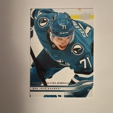 Upper Deck 2025-26 Series 1 #136 Macklin Celebrini San Jose Sharks